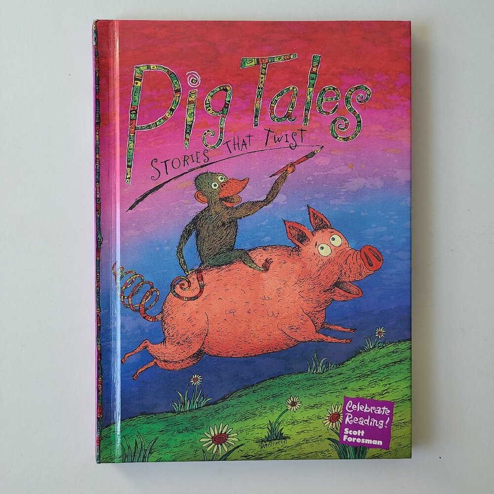 5/$15 Book Pig Tales Scott Foresman Celebrate Reading Level 3A ELA Homeschool
